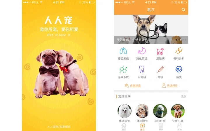 宠物医疗APP开发